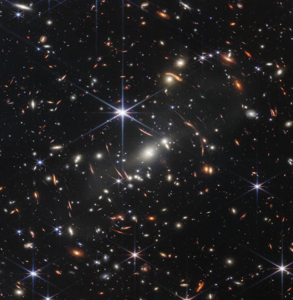 SHADWAL_SINGH's tweet photo. In awe with these photos. ���
Watching about 13 billion Lightyears away, while sitting on a couch stuck on to our planet earth floating  around our sun at mere 30km/s and hoping that everything holds up perfectly in this puzzle of universe with billions of such planets.
#NASAWebb https://t.co/peiOrrGMsb