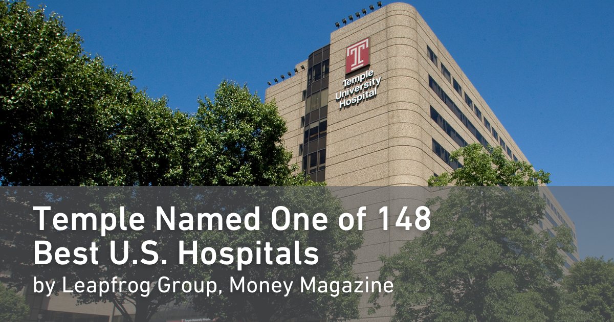 Temple Health tweet media