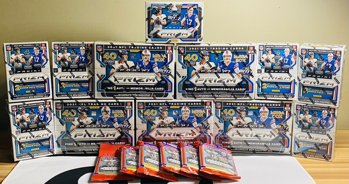 LCcardexchange's tweet photo. 🚨2021 Prizm Football Mixer🚨

5 Megas
7 Blasters
6 Cello Packs

Full PYT
25 teams left
Claim Teams in comments or DMs
$3 off multiple teams
458 total cards!
Breaks when full

@sports_sell https://t.co/uvOjCrFO5Q