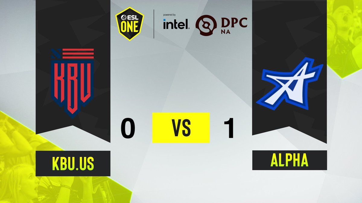 We give KBU their first loss of the DPC! We go up 1-0 in the series. Game 2 coming up next! #DPC

twitch.tv/esl_dota2