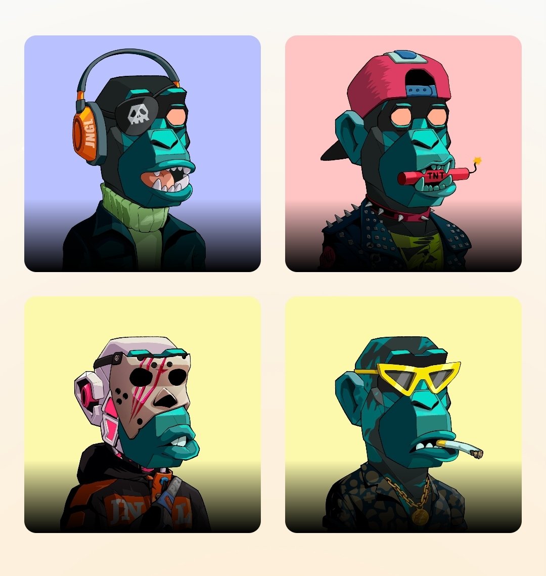 Working on my <a href="/littleprimates/">Little Primates 🌿</a> 🚀 adding them up . #nft #NFTs #SolanaNFTs #solana #eth #avax #bnb #btc