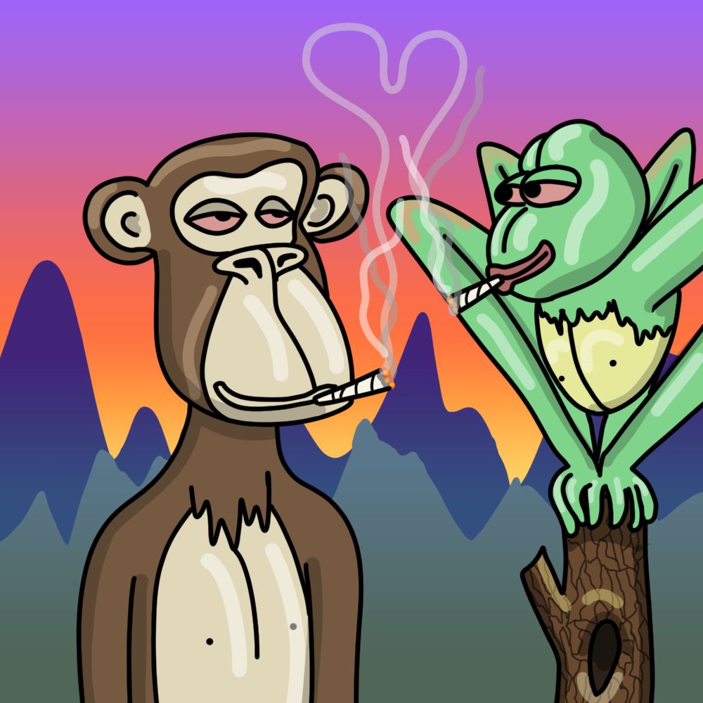 Pepeapesnft's tweet image. Pepe's are now frens with apes!! Giving WL to those who:
  1. Follow @Pepeapesnft @TheApeList_ 
  2. RT + Like 
  3. Tag 3 Pepes (More tags = more entries)