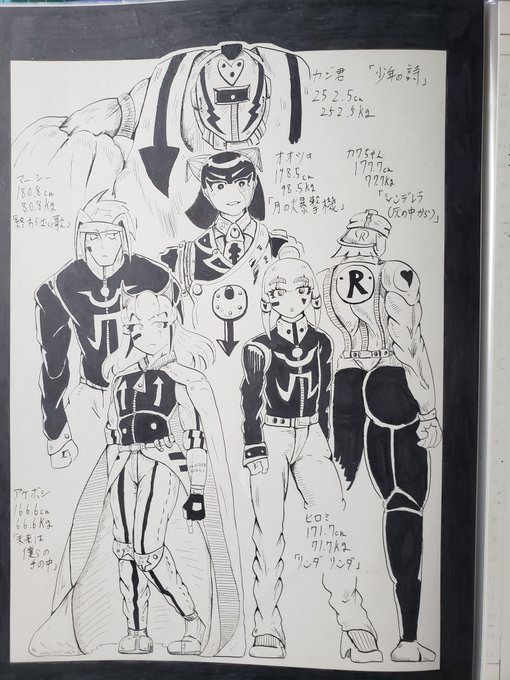 朝のデッサン未達成なので過去絵で誤魔化す…というかクッソ懐かしい～絵。高校ン時ぐらいに描いたやつらが出てきたので供養 