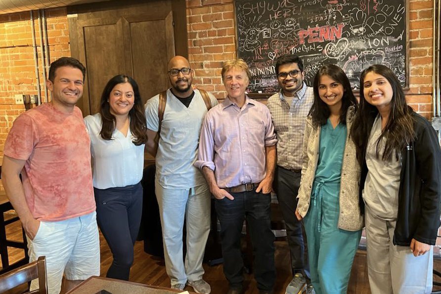 Welcome dinner out on the town with Dr Lieberman to kick start the year for fellows new and old.