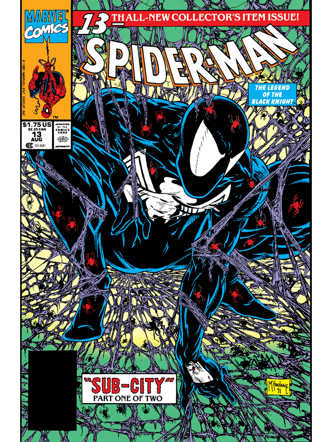 RT @YearOneComics: Spider-Man #13 cover dated August 1991. https://t.co/cxfCDpZdeQ