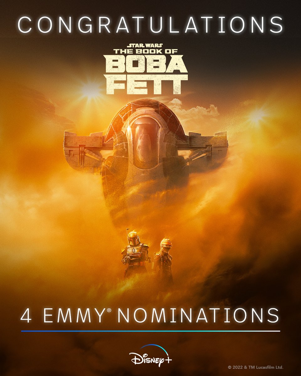 Congratulations are in order! 👏 Check out this year's #Emmys nominees from across @WaltDisneyCo, including #MoonKnight, #Loki, #TheBeatlesGetBack, #TheBookOfBobaFett, and more: di.sn/6016zSSrA