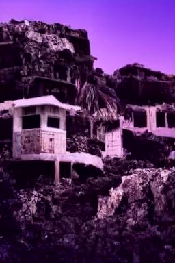 BrainArtLabs's tweet photo. "A classic series of seaside villas that are carved into the cliffside on the Bahama sunset midnight purple deep dark arts beach island in a toxic zone. Liminal vintage camera photograph." ๐๐ฃ
#ai #aiart #AiArtwork #discodiffusion #liminaldiffusion https://t.co/z1iMJKAVKH