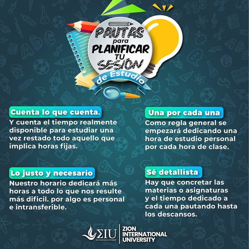 ZIU_ONLINE's tweet photo. 🧠👉Si buscas ser más productivo en tus horas de estudio, aquí te damos algunos tips adicionales para que tu día académico sea todo un éxito. ✨👩🎓
#ZIUesGlobal https://t.co/jRgnugQA7U