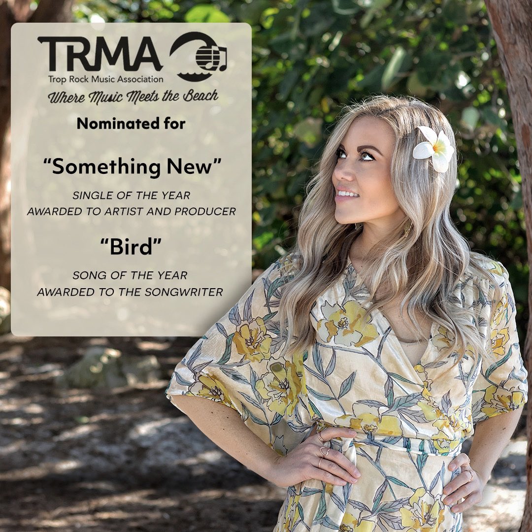 KirstieKraus's tweet photo. Super elated to be nominated in two categories for this years @troprockassoc Awards held in @KeyWest this November during the MOTM! ππ«ΆπΌβοΈ
π @Tomidivide
π· #HankJrProductions https://t.co/OfeHXR4BWq