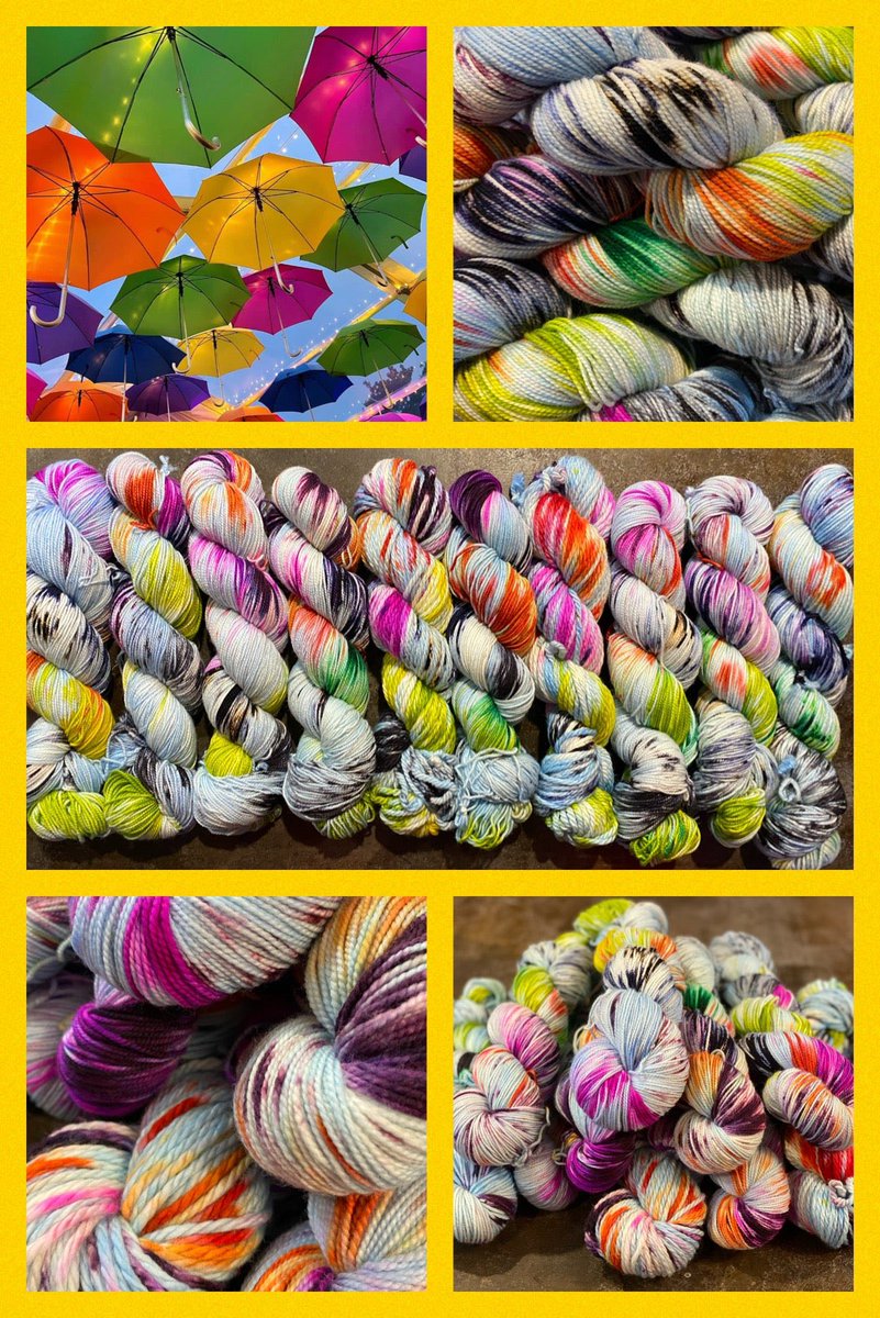 Umbrella Skies! Just two left and sport weight! yarnitoli.com/products/umbre… #yarnitoli #yarnitolillc #new #jengiuntolidesigns  #knittheshit #whereyarnmeetsfashion #knitting #knit #knittersgonnaknit #yarn #design #designer  #yarnporn #fiberartist #indiedyer  #gorgeous #seattle