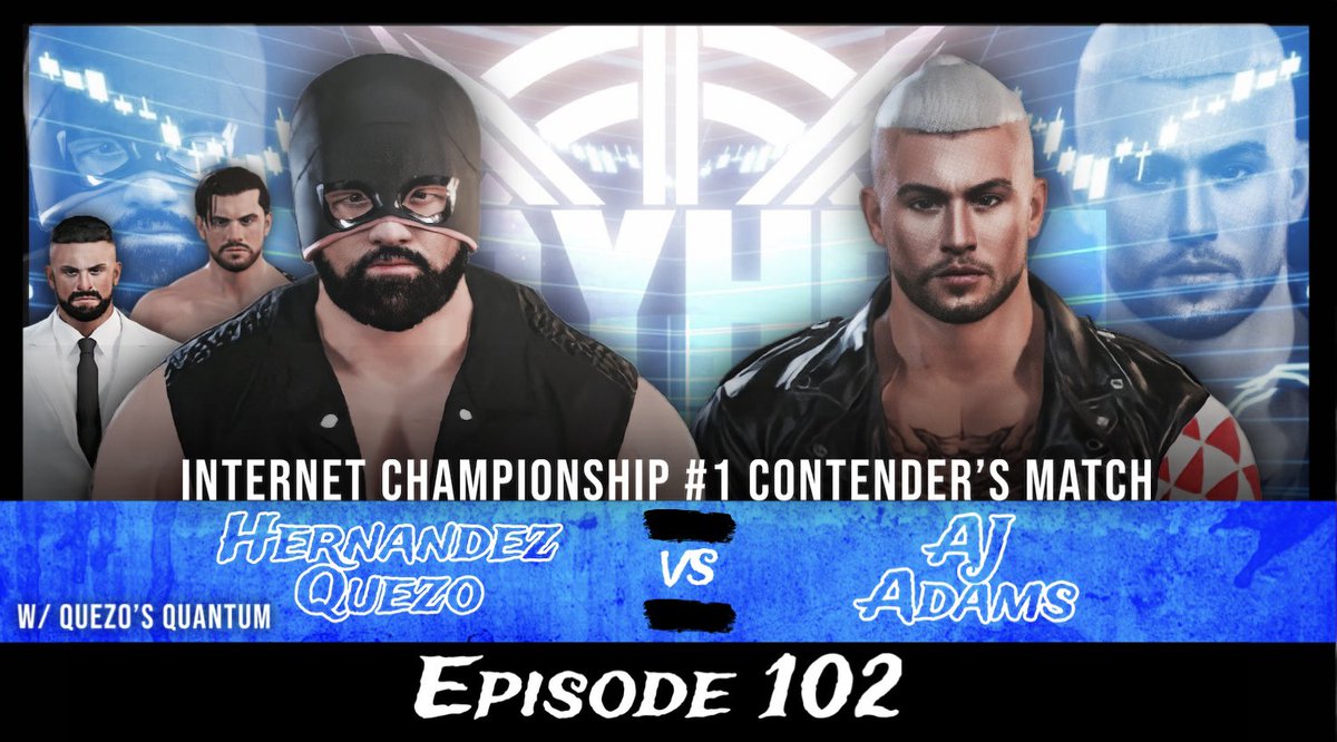 HPW2K's tweet photo. After the actions of @AjAdamsPro last episode during the Internet Championship match between @JamieLeon2K &amp; @JtmoneyG1, he takes on @hernandez_quezo in a #1 Contender’s match this Saturday to decide who will challenge Barmore for his title at Born to Sin! 

Don’t miss it! https://t.co/6aVm99wKLm