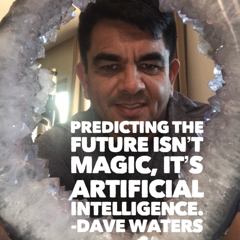 LearnShareBuild's tweet photo. "Predicting the future isn't magic, it's artificial intelligence." ~Dave Waters #artificialintelligencequotes #machinelearningquotes #AI #quoteoftheday #supplychaintoday #quotes https://t.co/VUrv08wOQd
