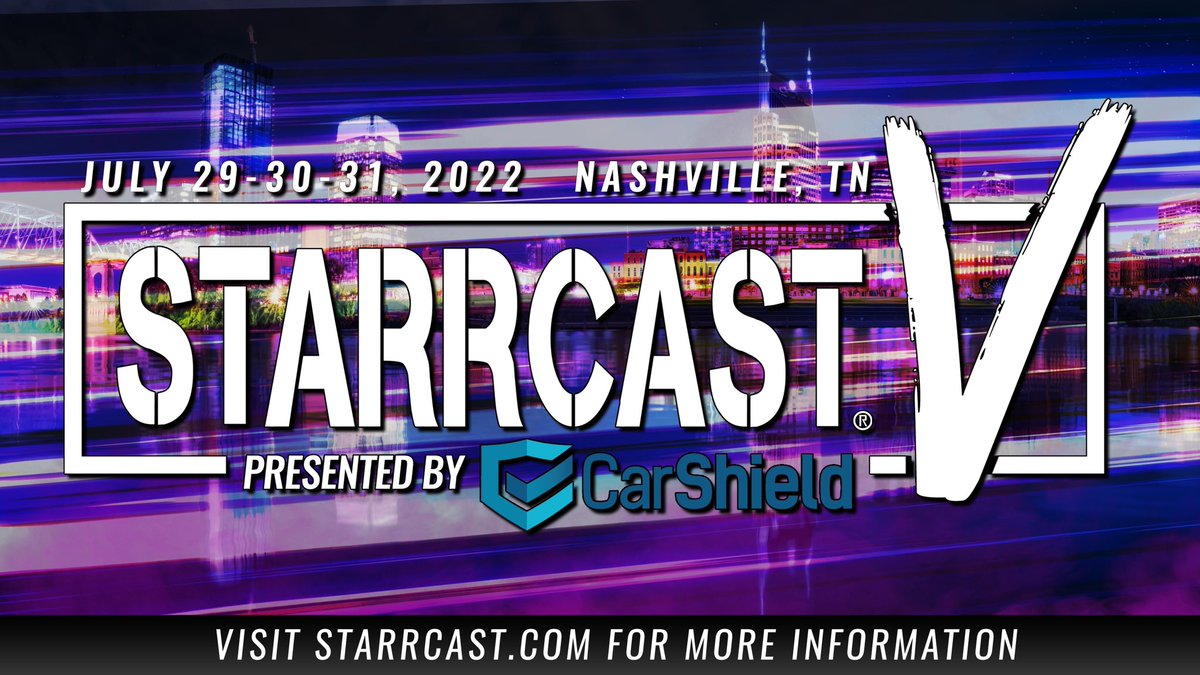 A huge thanks to @CarShield, the new presenting sponsor of #STARRCAST!

#CarShieldCarsGoFarther

🛡: CarShield.com