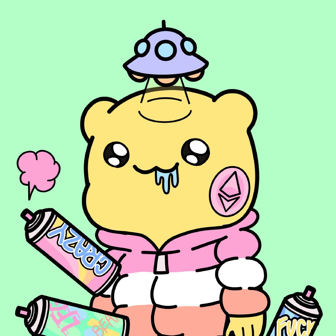 🐻✨ Crazy Bears Collab Giveaway ✨🐻
🎁 1x Crazy Bears NFT

How to entry
✅ - Follow <a href="/CrazyBearsNFT/">CrazyBears</a> + @nftbunnyhole
✅ - RT+ ❤️
✅ - Tag 3 frens

⏳ 48 hrs
#NFT #NFTs #NFTcommunitiy #NFTGiveaway #NFTGiveaways