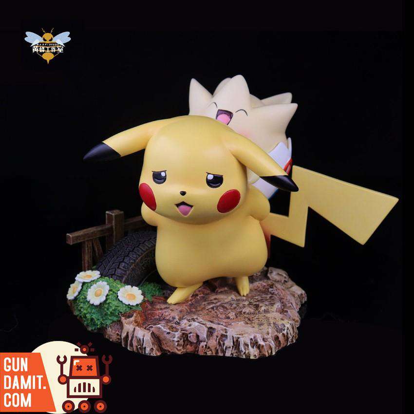 ShowZStore's tweet photo. [Pre-Order] WASP Studios Pokemon Togepi Wanna on the Back Togepi &amp; Pikachu Statue
Material: Resin, PU
Height: 12cm / 4.72"
$75.99 Shipping fee not included
--------
👇link👇
https://t.co/N2PbfWVFiV

#waspstudios #waspstudio #pokemon #togepi 
#actionfigure #modelkit #Gundamit #GD https://t.co/s7ou35k3nR