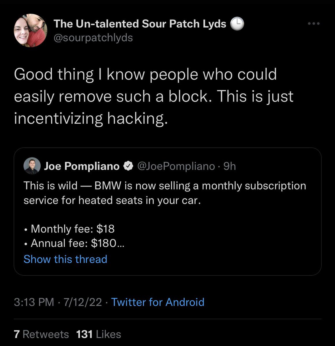 ZestySpiderman's tweet photo. That is a phenomenally dumb thing to put on the internet after your boss was brought up in a January 6 hearing today. https://t.co/fdZEUeSlwJ