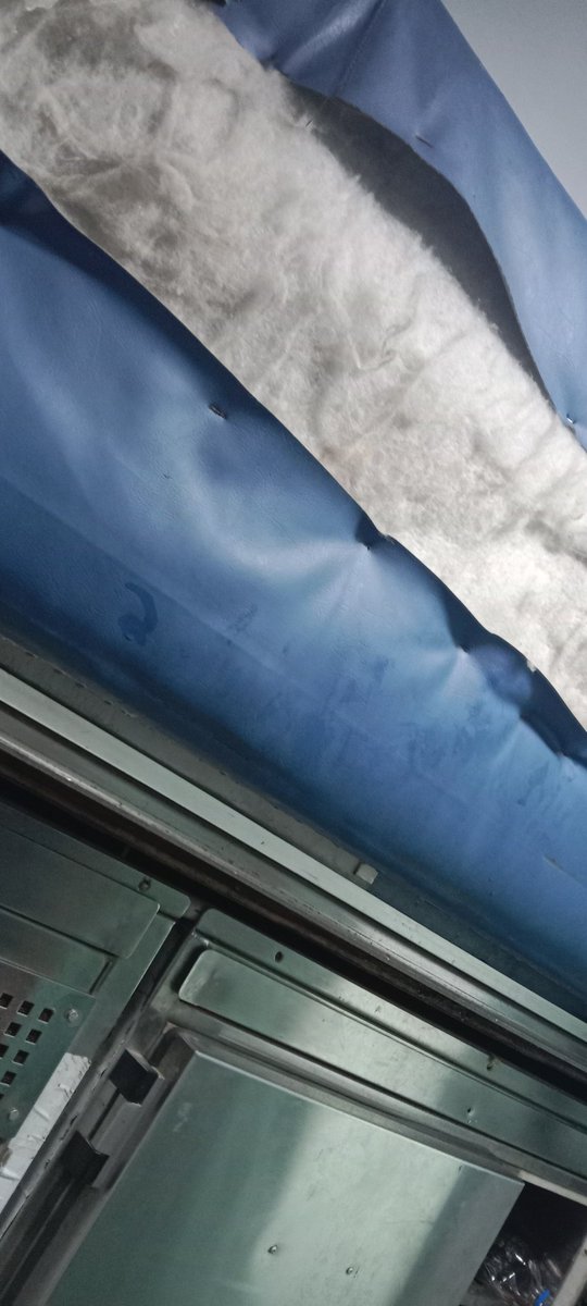 anil_colonel's tweet photo. Gadi no 14116 Dr Ambedkar nagar express coach no 171584/C(A1) Me coach me barish hone chat se pani aa rha hai 
Good governance 
Modi ji shame shame 
@RailMinIndia #DearNothing https://t.co/4atHqT7Rdp