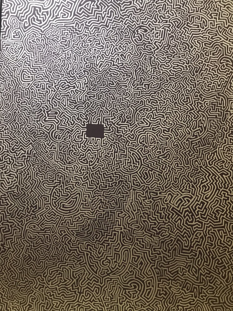 Xion_Praeten's tweet photo. An old maze painting I did just came back into my hands after a decade on display. Nice to see it again! (This is why Xion blew past the maze in The Union on @G0DSFALL ) https://t.co/xD84sOlKGj