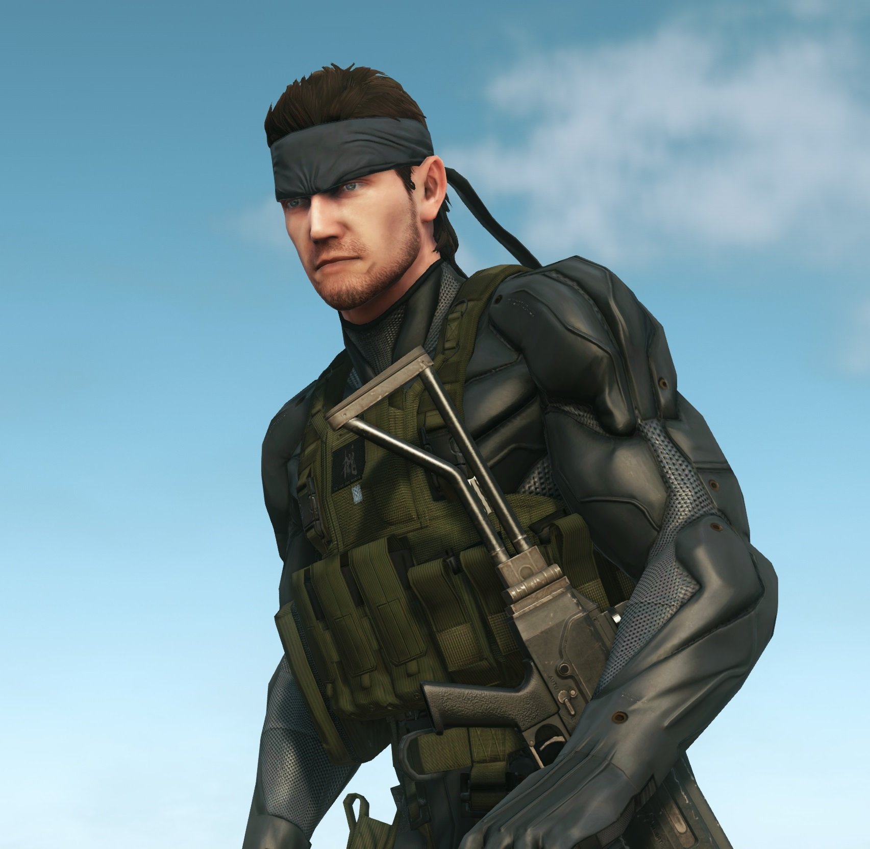 Jim Lafleur on X: “Ported solid snake from mgs4 to mgsv, download 