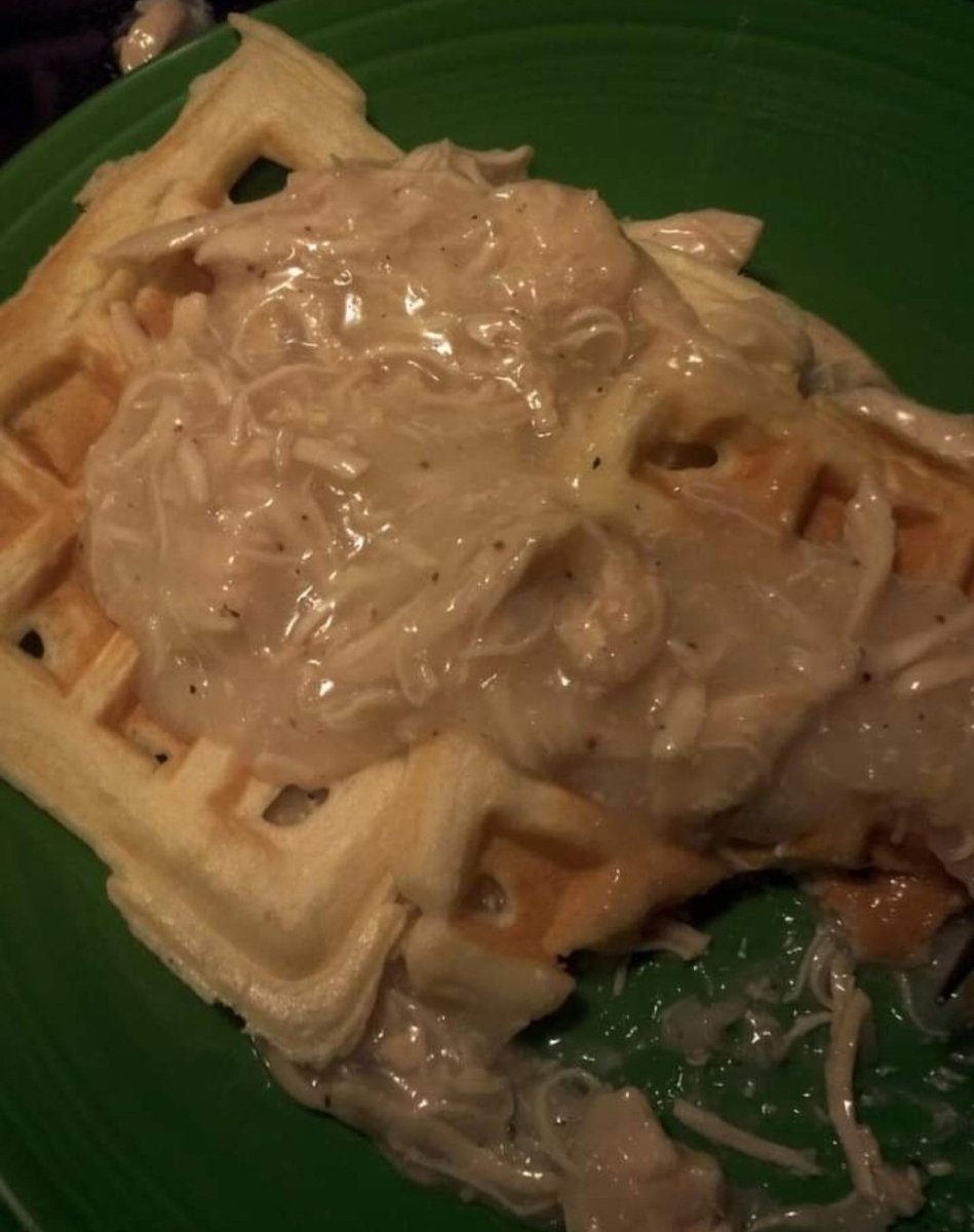 Fucked Up Looking Food On Twitter Chicken And Waffles M9bspqmejq Twitter