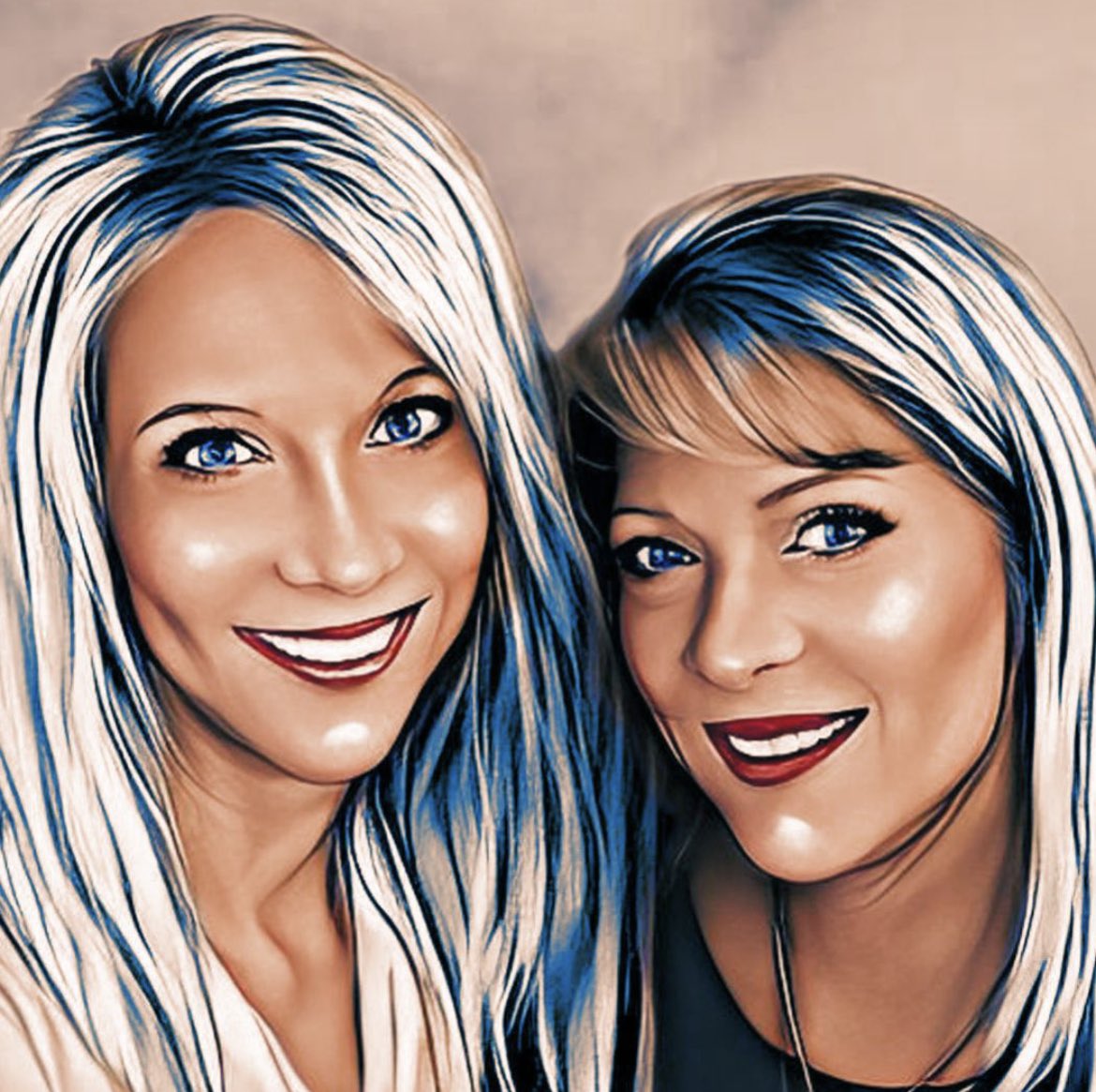 Ha ha. This app.  Looks like we belong in a comic book <a href="/JacquelineOMar9/">Jacqueline O'Mara</a> ❤️