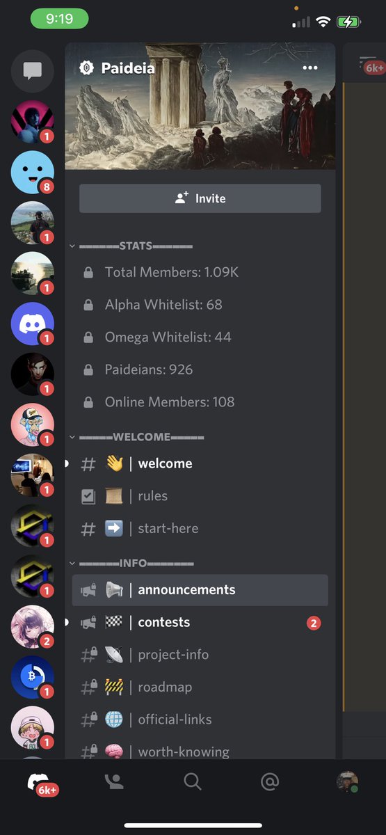 OpJony's tweet photo. Hey guys @AlphaOmegaDAO there are 1k members in the discord let’s get this to 2k they are done with both DAOs and are ready to launch the blockchain soon https://t.co/uUr6jJcuFD

Retweet so people who like new blockchains can see. #blockchain #Crypto #passiveincome #altcoin https://t.co/AoqYUay7bO