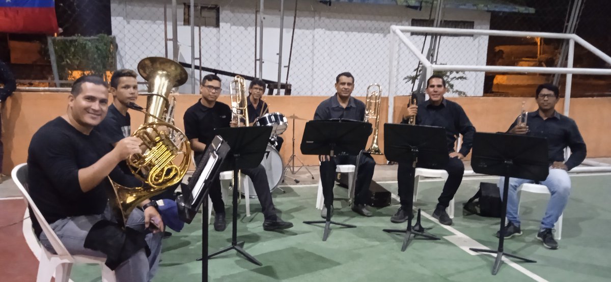 Quinteto de Metales y Percusión Apure.
<a href="/elsistema/">El Sistema</a> <a href="/elsistemaapure/">El Sistema Apure</a> 
#ExpoSistema2022