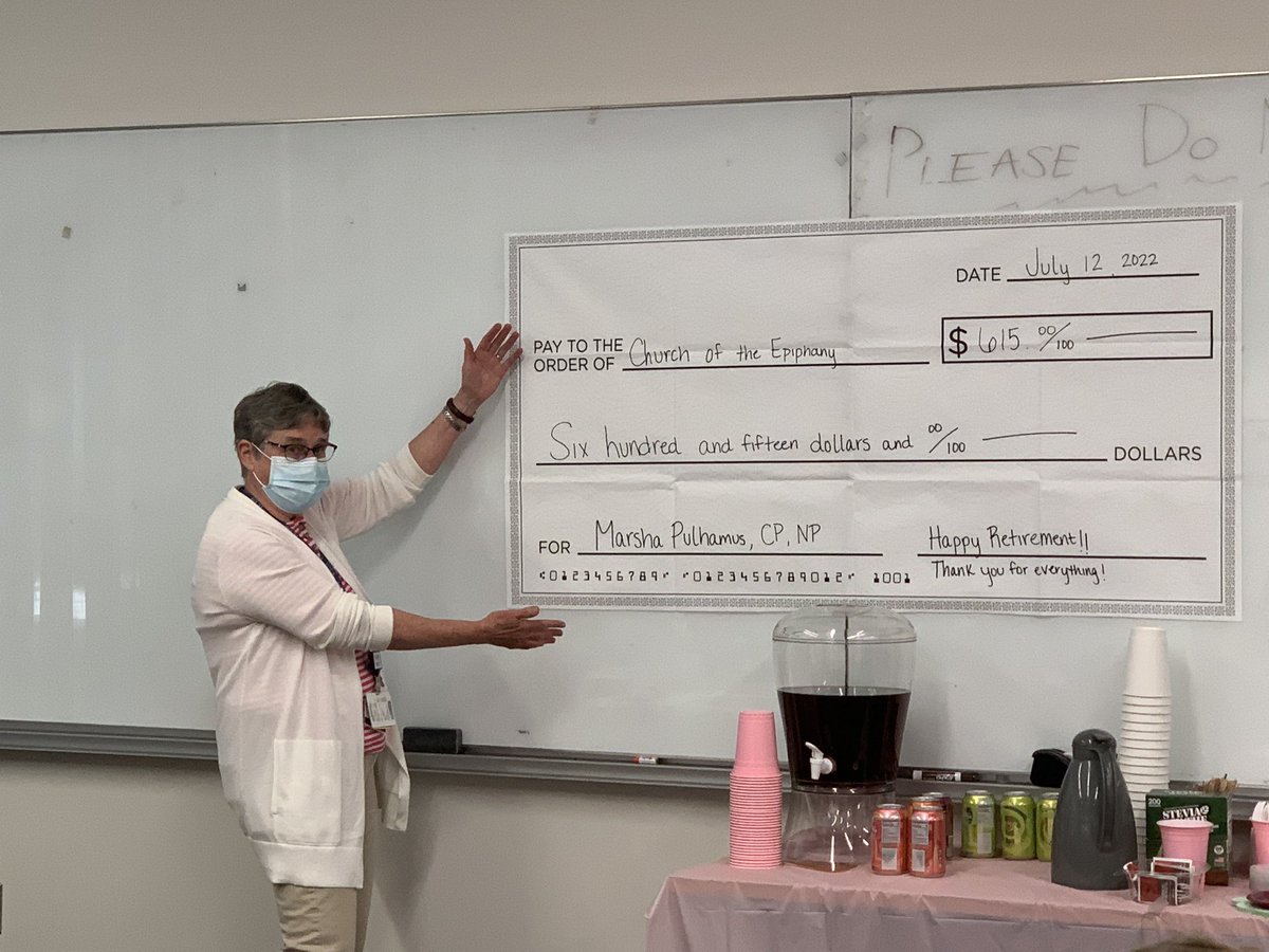 How does one celebrate a lifetime of service and dedication to children and families? Marsha Pulhamus is incomparable in this regard—selfless, tireless, wise. <a href="/URMed_GCH/">Golisano Children's Hospital</a> <a href="/urmedgchquality/">UR GCH Quality Team</a> <a href="/URochesterSurg/">URMC Department of Surgery</a> ❤️❤️❤️