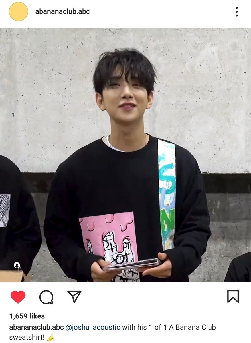 LOOK: SEVENTEEN Joshua wearing the surprise shirt by ZHC and is
