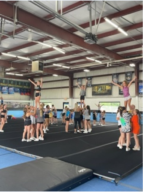 JRWolvesFootbal's tweet photo. Cheer season is LIVE!!!!!!! These girls have busted it for the first two days of the season. #PRWolves #hardwork @prvarsitycheer https://t.co/YUl4Yg8EiO