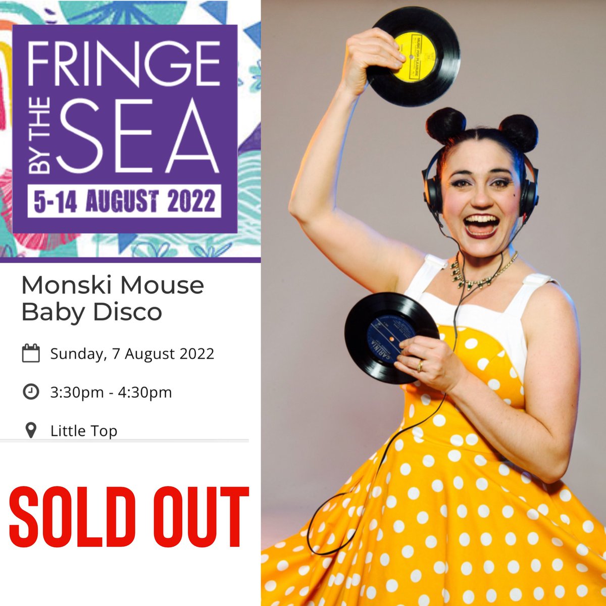 Our show at @fringebythesea2 is now sold out!! Book now for @UnderbellyFest & @AssemblyFest at @edfringe