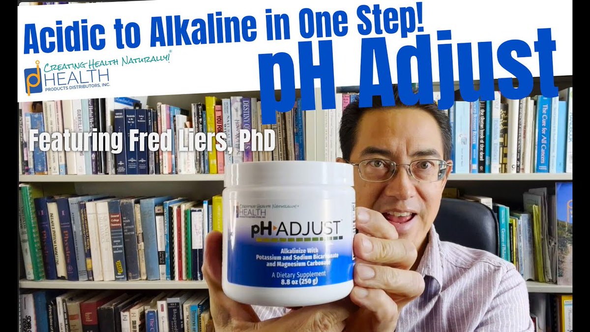 HPDIHealth's tweet photo. pH Adjust is the powder you mix in water to create an #alkaline drink. https://t.co/ZjXH36tCSe https://t.co/Di5LloYfnr