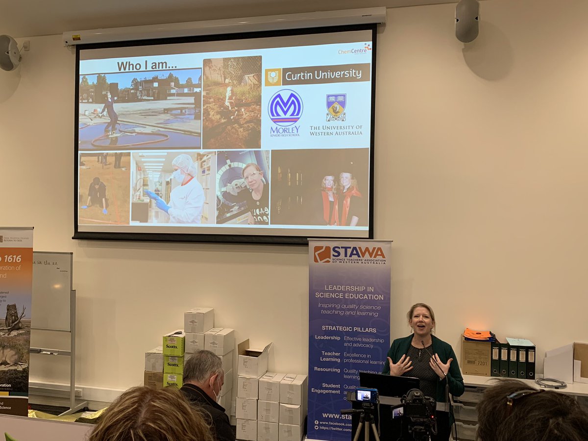 MathildaJoubert's tweet photo. Great presentation by Dr Kari Pitts on the forensic science of glass at CONSTAWA 40 2022. #stawa #CONSTAWA @forensicchemrox https://t.co/tZo4qcFnaD