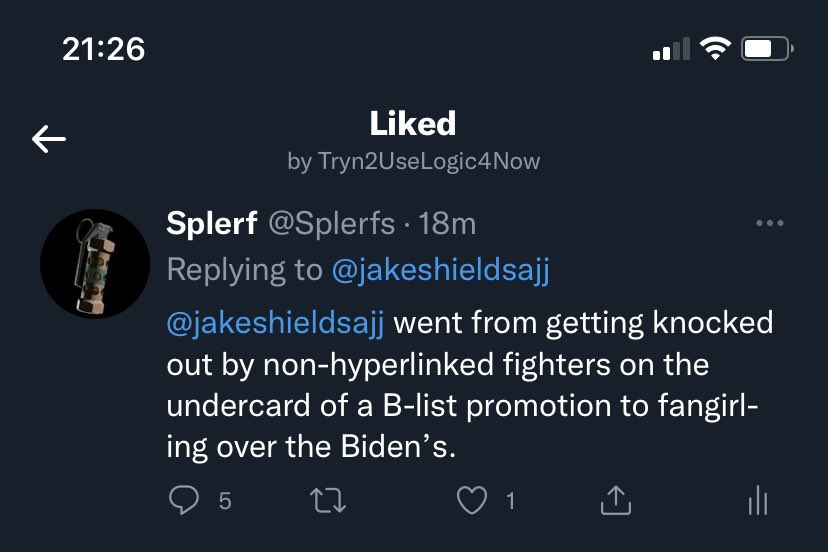 Splerfs's tweet photo. #jakeshields #RATM #RageAgainstTheMachine #Triggered Jakey, it was the vaccinations talking — I swear!! Unblock me daddy 😜 https://t.co/xufWV3DUJD