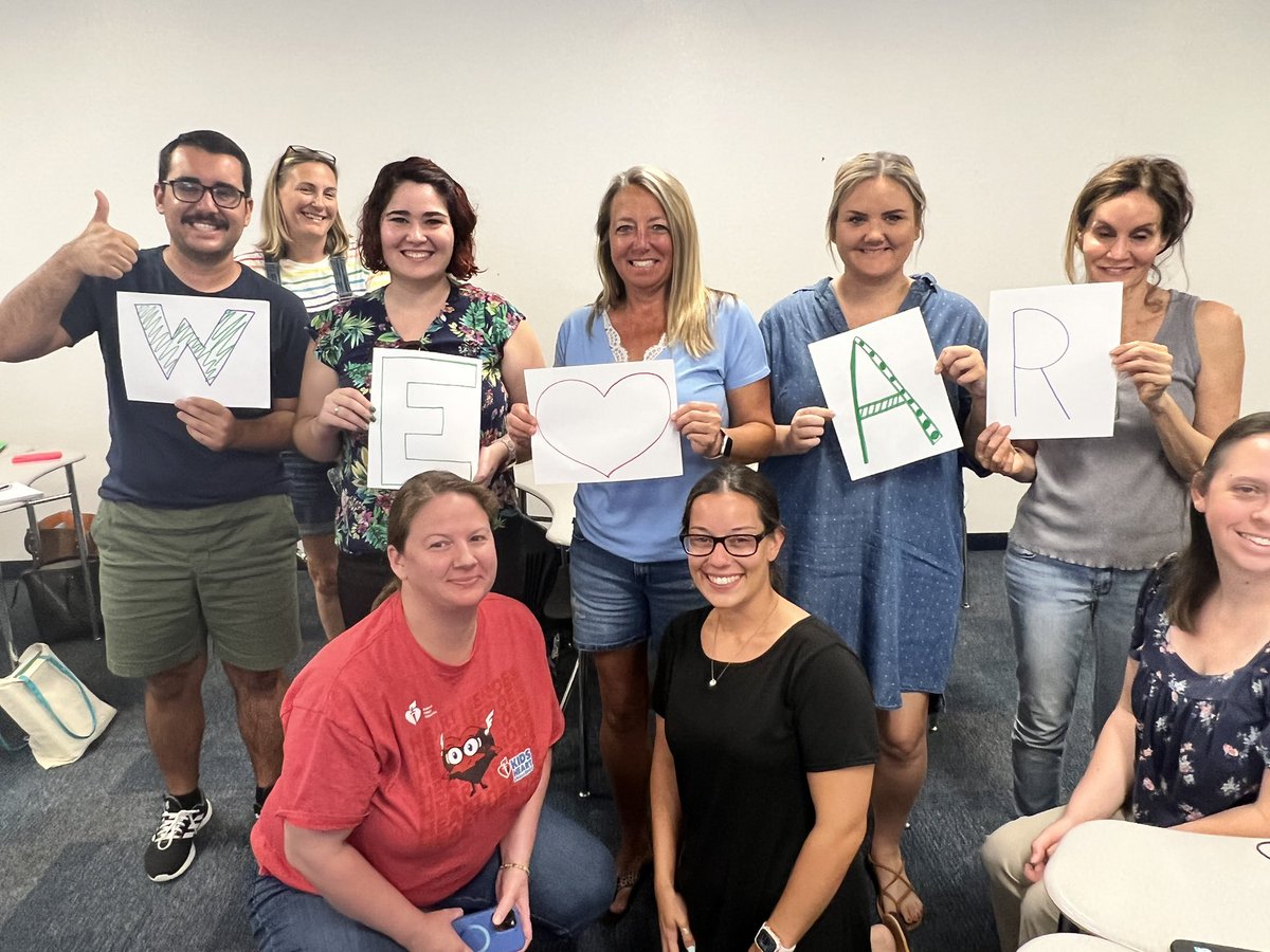 Amazing Lee County educators excited about the love of reading with <a href="/RenLearnUS/">Renaissance Learning US</a> Accelerated Reading!! Thanks for an amazing Summer Learning Series this week! #TotalLeeRad  <a href="/JulieTorguet/">julie.torguet</a>