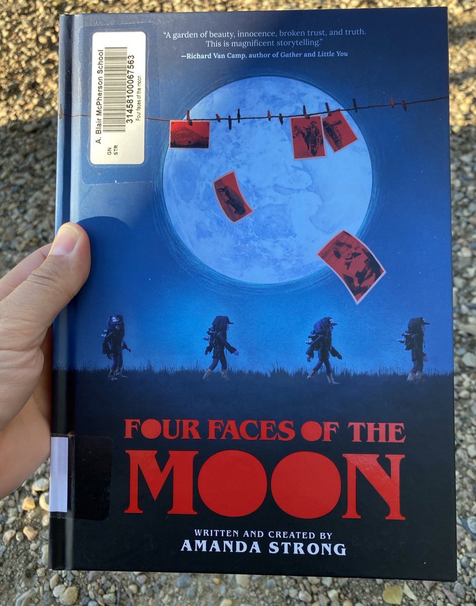 The first time I read Four Faces of the Moon by Amanda Strong @spottedfawnart from @AnnickPress it was as an ebook from @EPLdotCA. I knew I wanted to hold it in my hands and read it again. 29th book of Summer 2022.