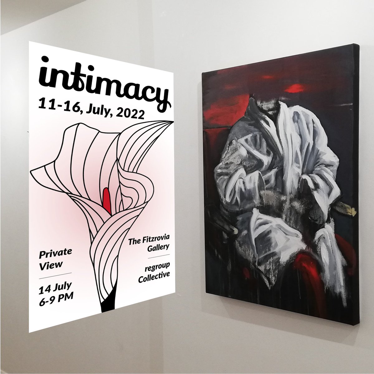 On now @ The Fitzrovia Gallery 139 Whitfield Street, London, W1T 5EN