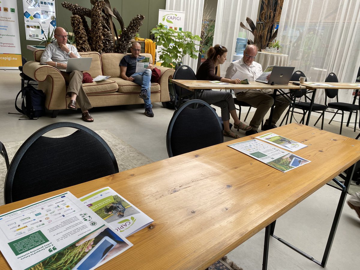 Kickoff ‘inspiration&amp;innovation’ session in @CAPIGI2022, where we show possibilities from <a href="/niva4cap/">niva4cap</a> ‘machine data’ Use Case, and discuss how to use them.