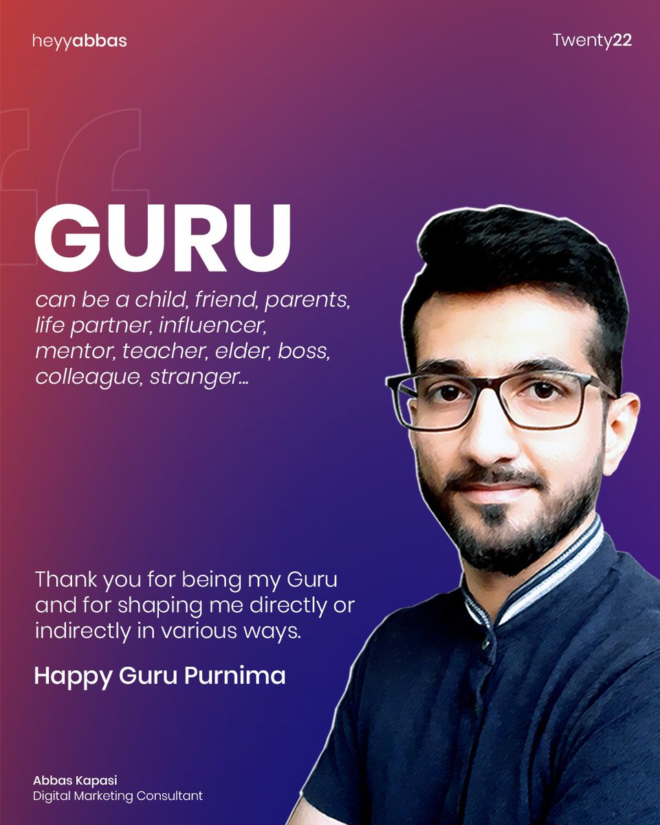 heyyabbas's tweet photo. Happy Guru Purnima

#HappyGuruPoornima #HappyGuruPurnima2022 https://t.co/AREE91vLj1