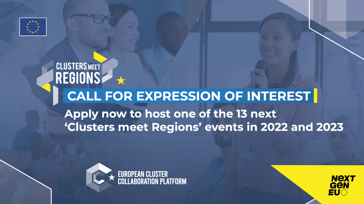 Eurada_RDAs's tweet photo. Would you like to reinforce #clusters’s involvement in regional policies?
🔔Host the next #clustersmeetregion workshop! A @EU_Commission initiative to gather policymakers & authorities to share knowledge 🧠, solution ideas 💡 & forge ties ⛓️
Apply👉 https://t.co/GjRtEcWRjj https://t.co/gRO0Cc2nRz