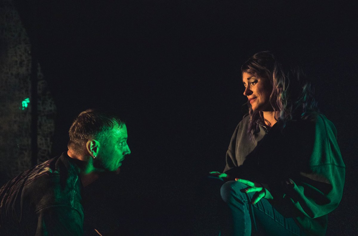 Couldn’t be happier or more proud of what we made. This team of incredible people have been like family the past few weeks. @chankath85 thank you for writing us such a beautiful beast. 💜 
#APrettyShittyLove <a href="/ClwydTweets/">Theatr Clwyd</a>