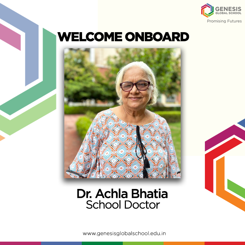 GenesisGSchool's tweet photo. With more than 38 years of practice under her belt, she brings learnings from her recent experiences as a Senior Medical Consultant at BML Munjal University, Gurgaon.
With her experience, medical knowledge, and skills, we look forward to her contribution to the School
#GGSTeam https://t.co/nqqTschnLr