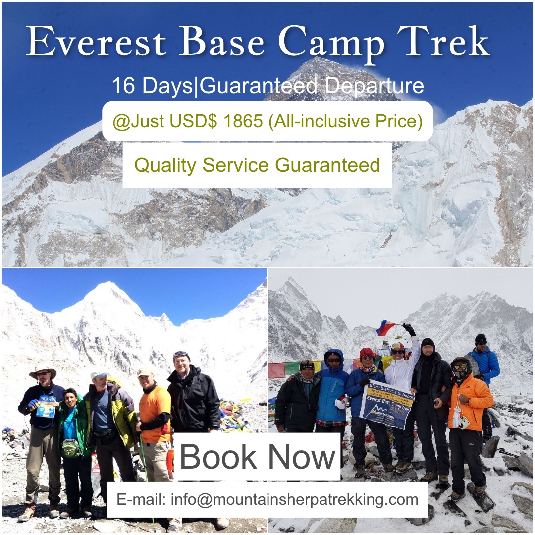 Msherpatrekking's tweet photo. Looking for the best hikes in the world? Join our incredible 11 days hike to Everest Base Camp. Explore the beauty of Nepal.
https://t.co/cmYBVFFG9A

#Nepal  #adventure    #travel     #Everestbasecamptrek
#letsgoeverywhere   #tourism #Tripoflifetime #SherpaExpert #Sherpaguides https://t.co/8uVyeqsj2g