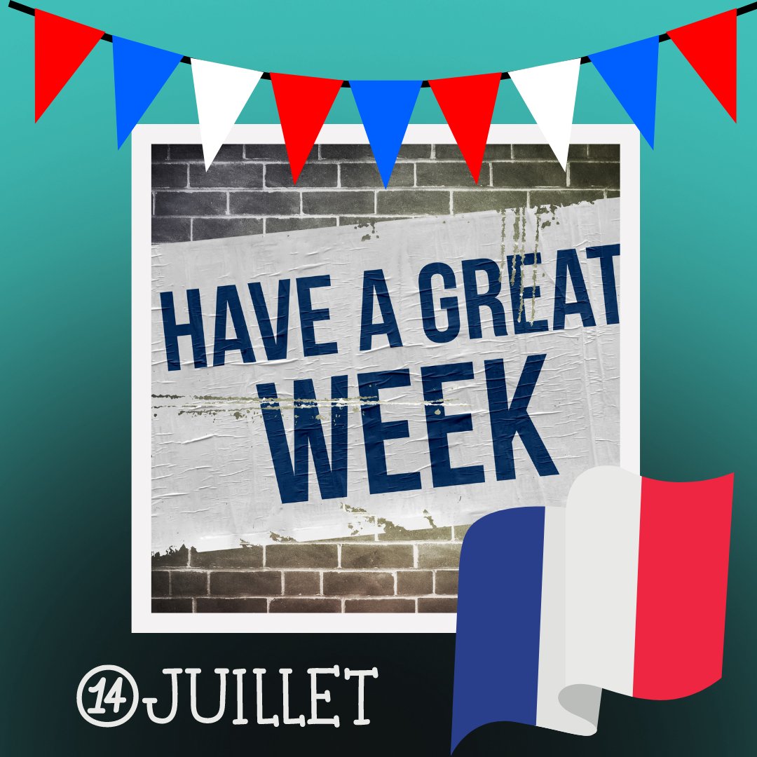 Adopt1alternant vous souhaite un excellent week-end et une bonne fête du 14 juillet. 
Nous nous retrouverons sur les réseaux lundi avec de l’actualité sur notre site et sur l’alternance. 
#14juillet #fêtenationale #alternance #stage #adopt1alternant