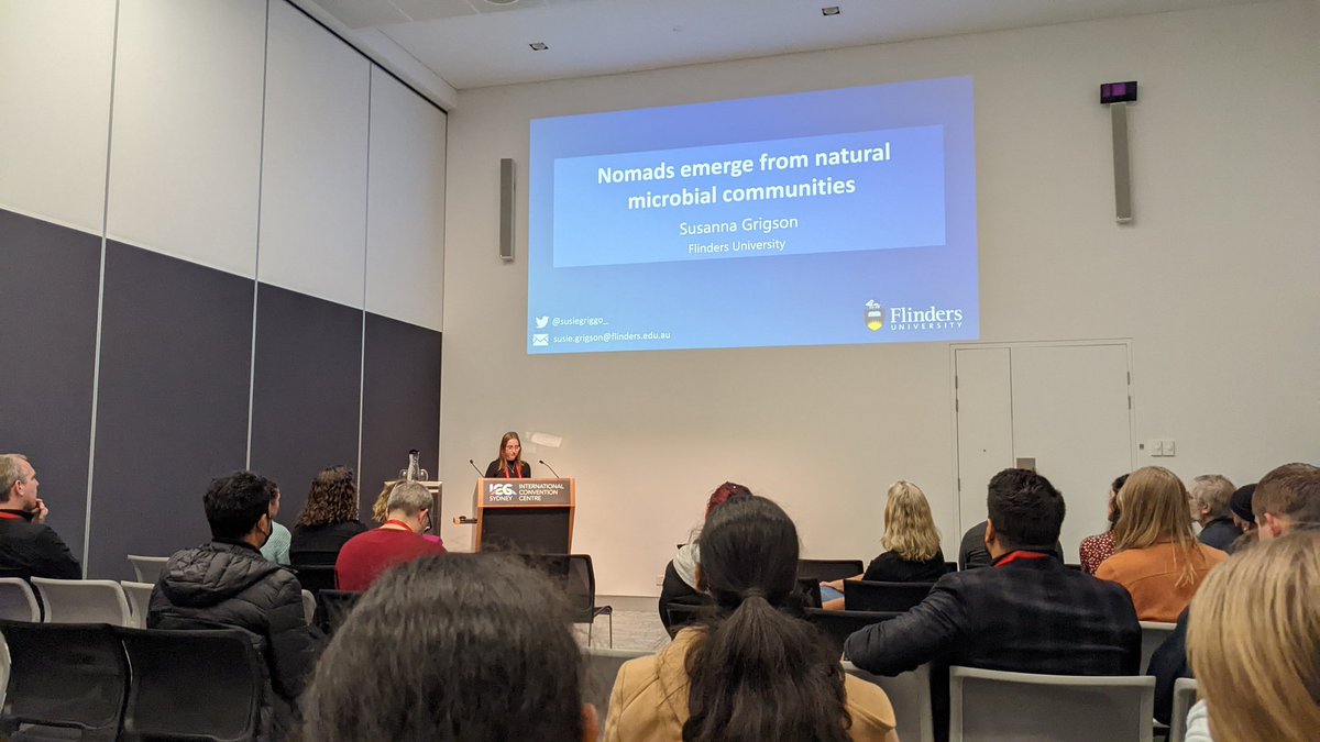 linsalrob's tweet image. How do nomads emerge from natural microbial communities? @susiegriggo_ from #FAME will tell us! #2022ASM