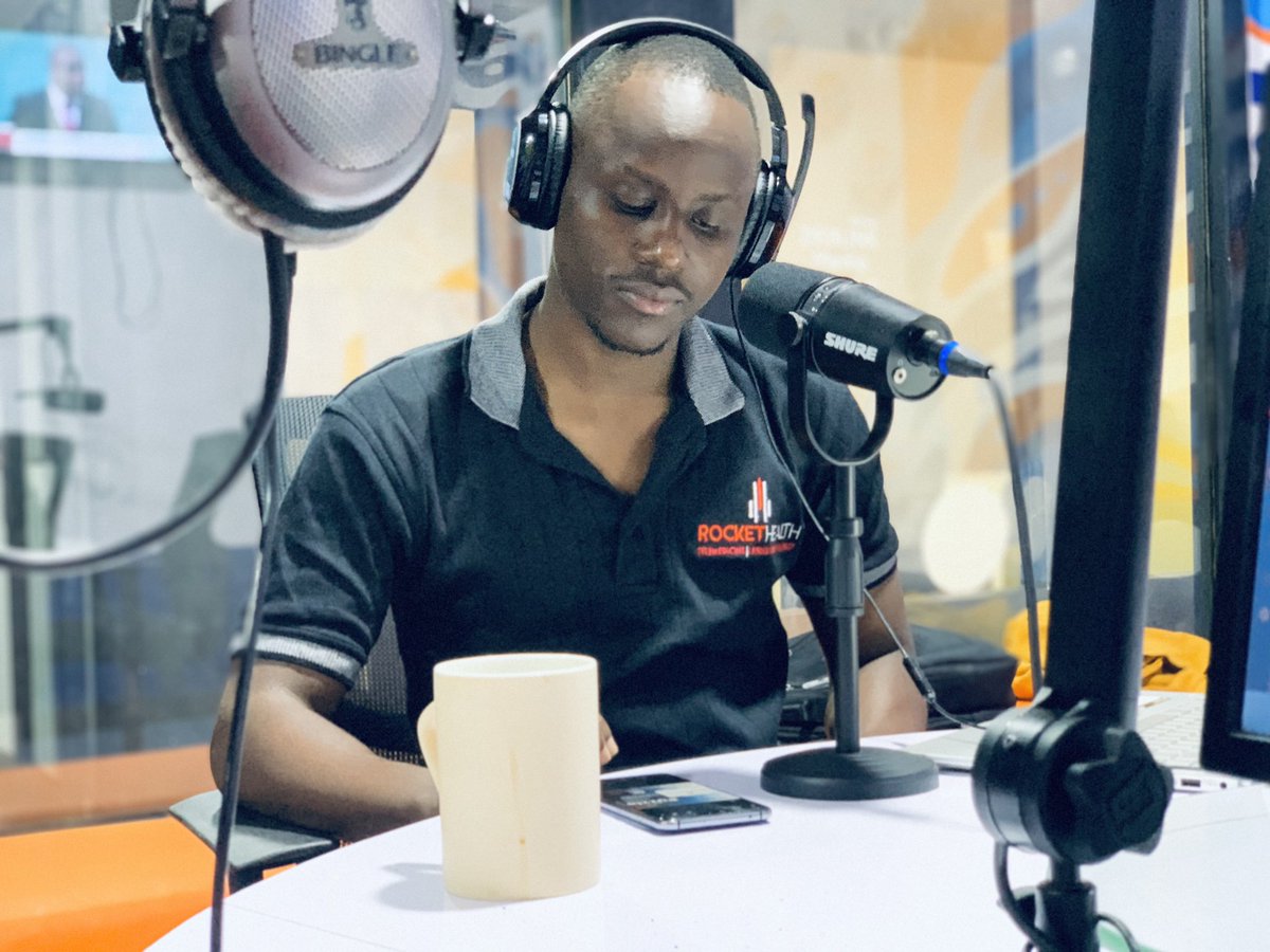 MCIRadioUg's tweet photo. “We are in a generation where convenience is king, Telemedicine fits right in thanks to lockdown and we need to get used to it moving forward” @danmumbere from @RocketHealthUG
#BreakfastPuzzle
#WinningWednesday
#ForAfricanVoices https://t.co/3mpUoIOLec