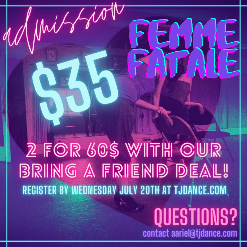 _tjdance's tweet photo. All Summer 2022 Dates: 6/24, 7/22, 8/5 • Cost: $35 ($30 if you bring a friend) #summerworkshop #tjdancerocks https://t.co/8tC2XJOUKI