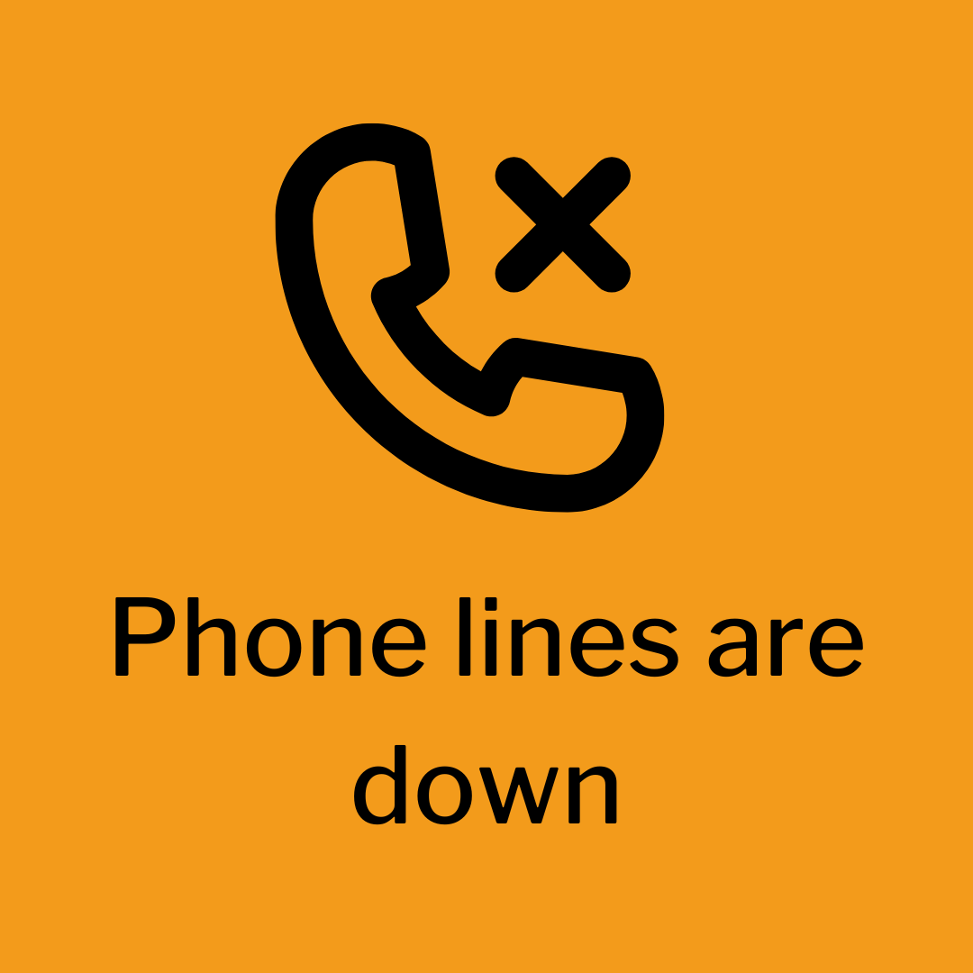 beal_group's tweet photo. Our phone lines are down!

We are currently experiencing issues with our telephone line at our Cumbernauld facility. We are working to get resolved as soon as possible. Please keep an eye out for updates on when we are back up and running.

Apologies for any inconvenience caused. https://t.co/woT7Guyvek