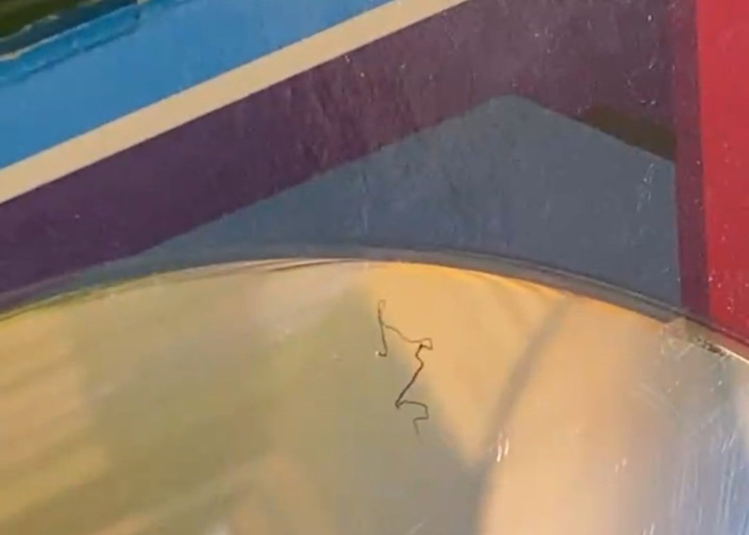 Does this disc looked cracked to yall