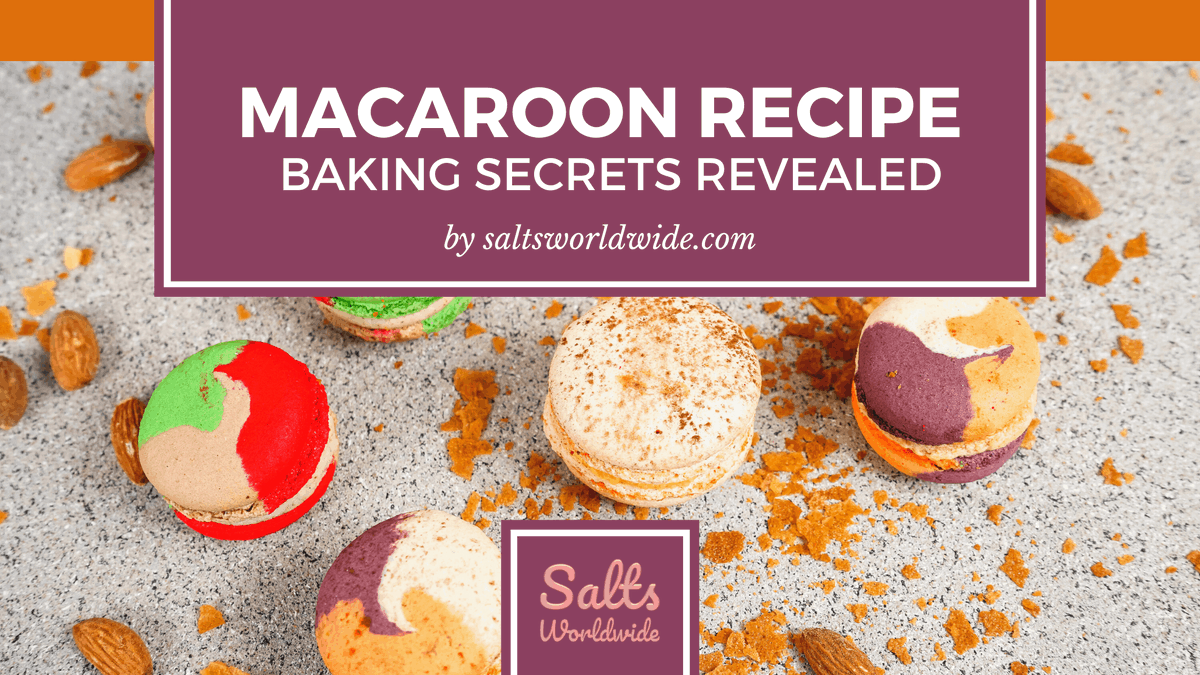 SaltsWorldwide's tweet photo. Macaroon Recipe Baking Secrets Revealed - https://t.co/rmMJzeVSWO #food #chef https://t.co/WHAAtoaZq3